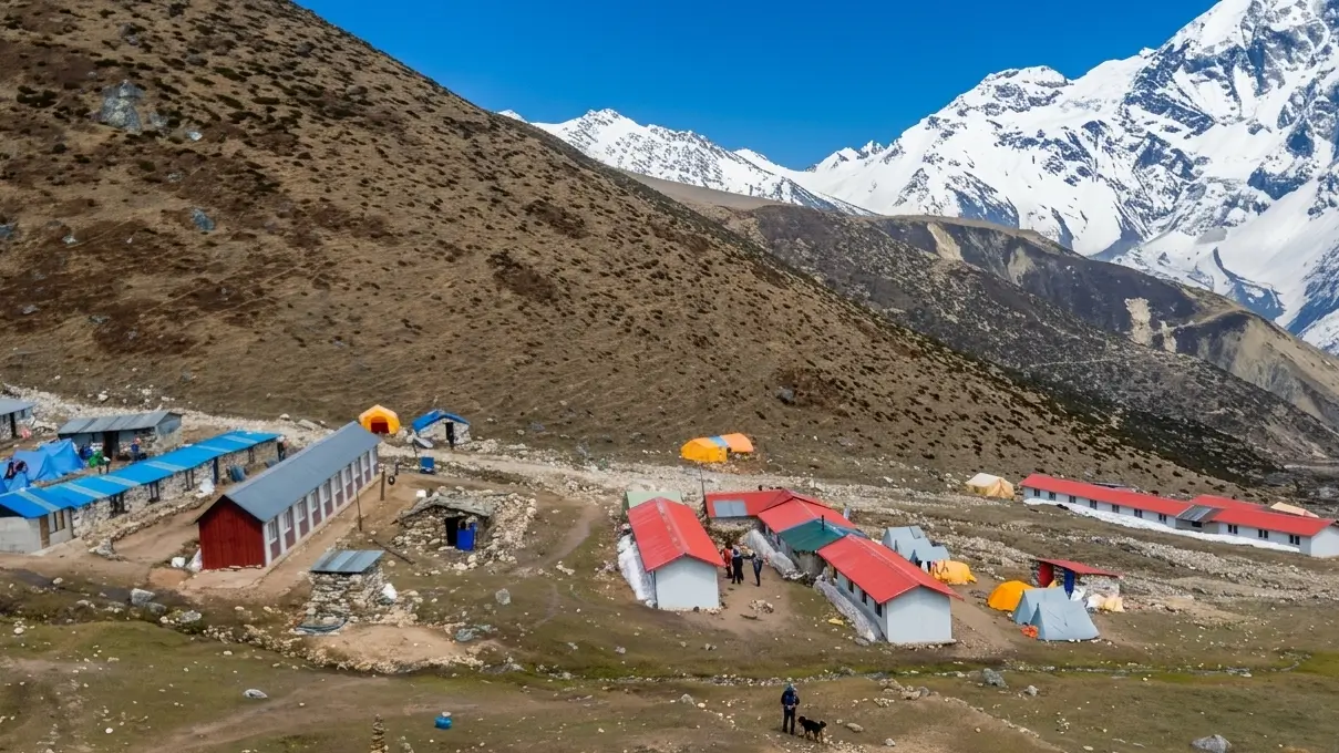 Accommodation in Dharamsala on the Manaslu Circuit Trek