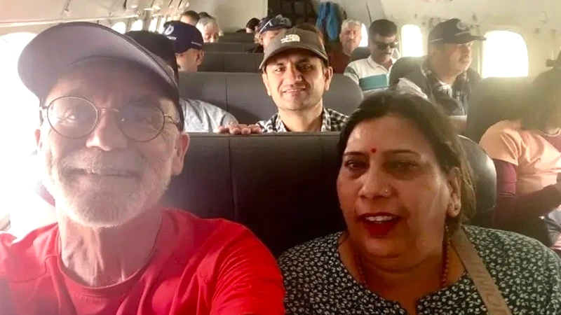 Flight from Ramechhap to Lukla, the gateway to Everest Base Camp Trek