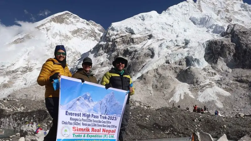 Everest High Pass Trek is a challenging Himalayan Adventure