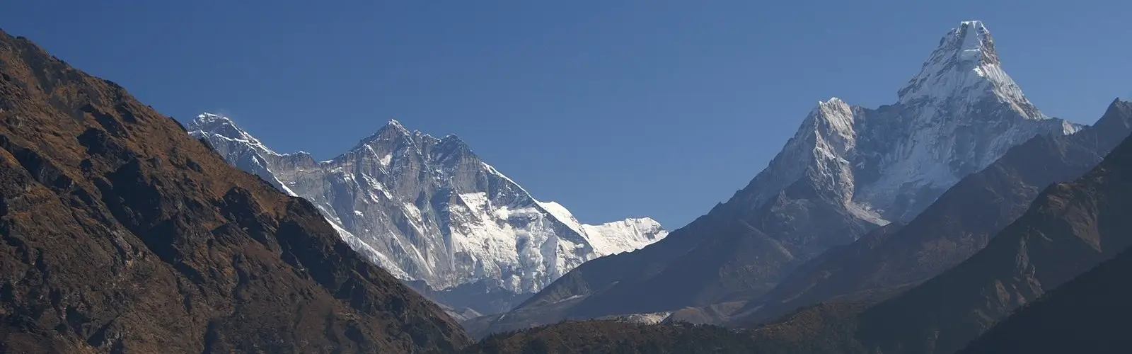 Majestic View of Mount Everest from Everest View Poinf