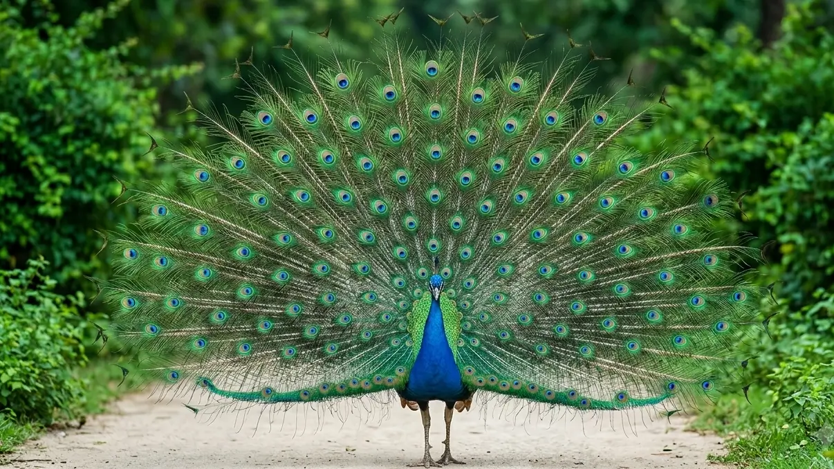 Spotting the brilliant peafowl: a bird watcher favorite In Chitwan National Park