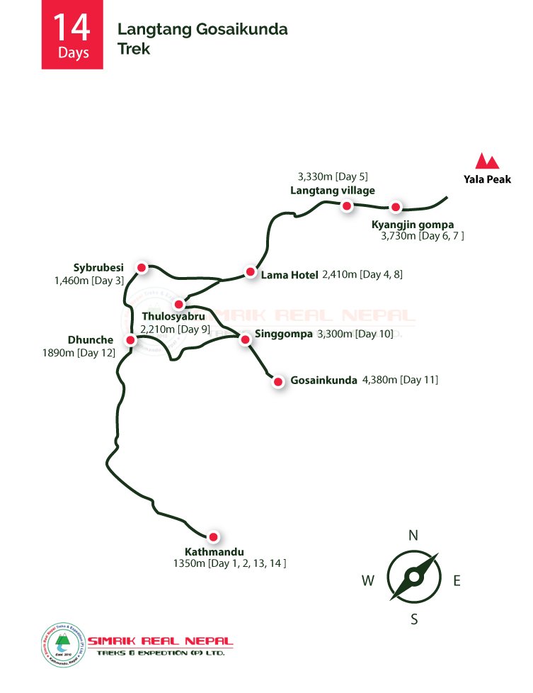 Langtang Gosaikunda Trek