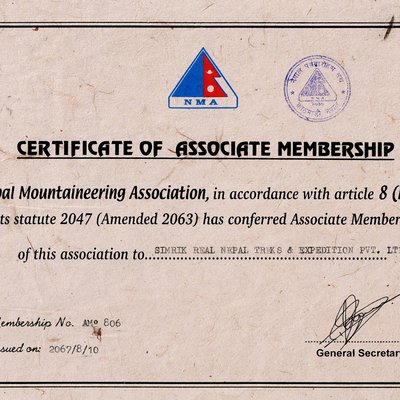 Nepal Mountaineering Association (NMA)