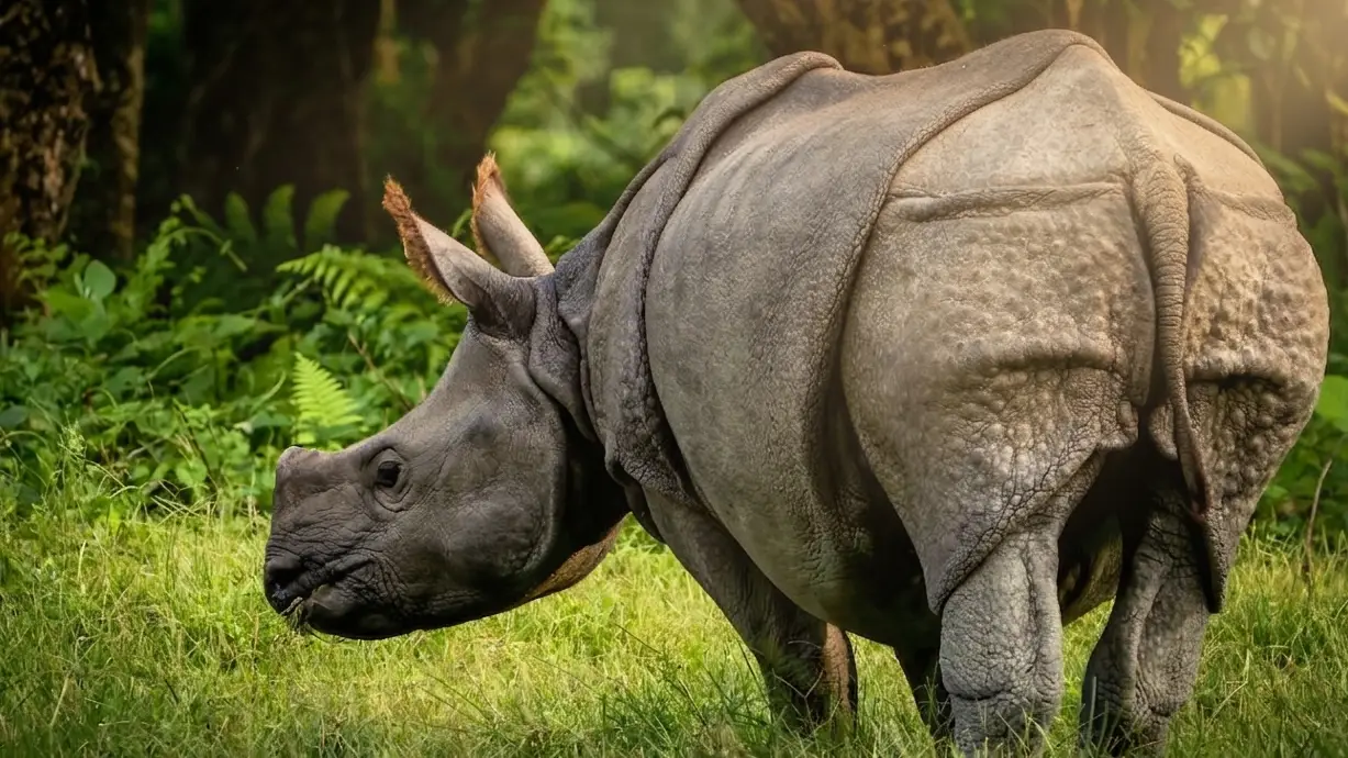 Spot Rare One-Horned Rhinos on a Chitwan Safari