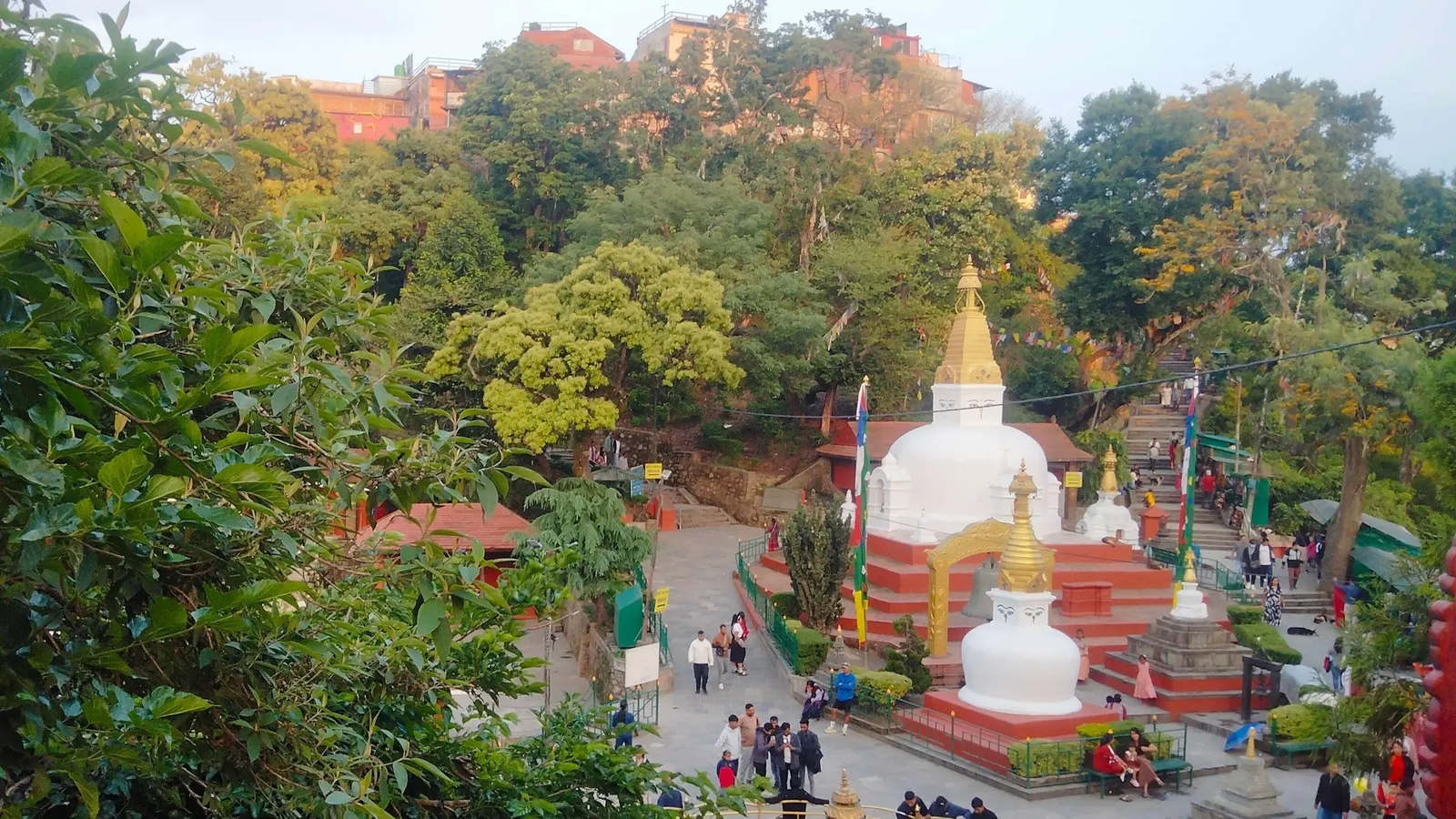 Sacred Swayambhunath Stupa Experience in Kathmandu Nepal