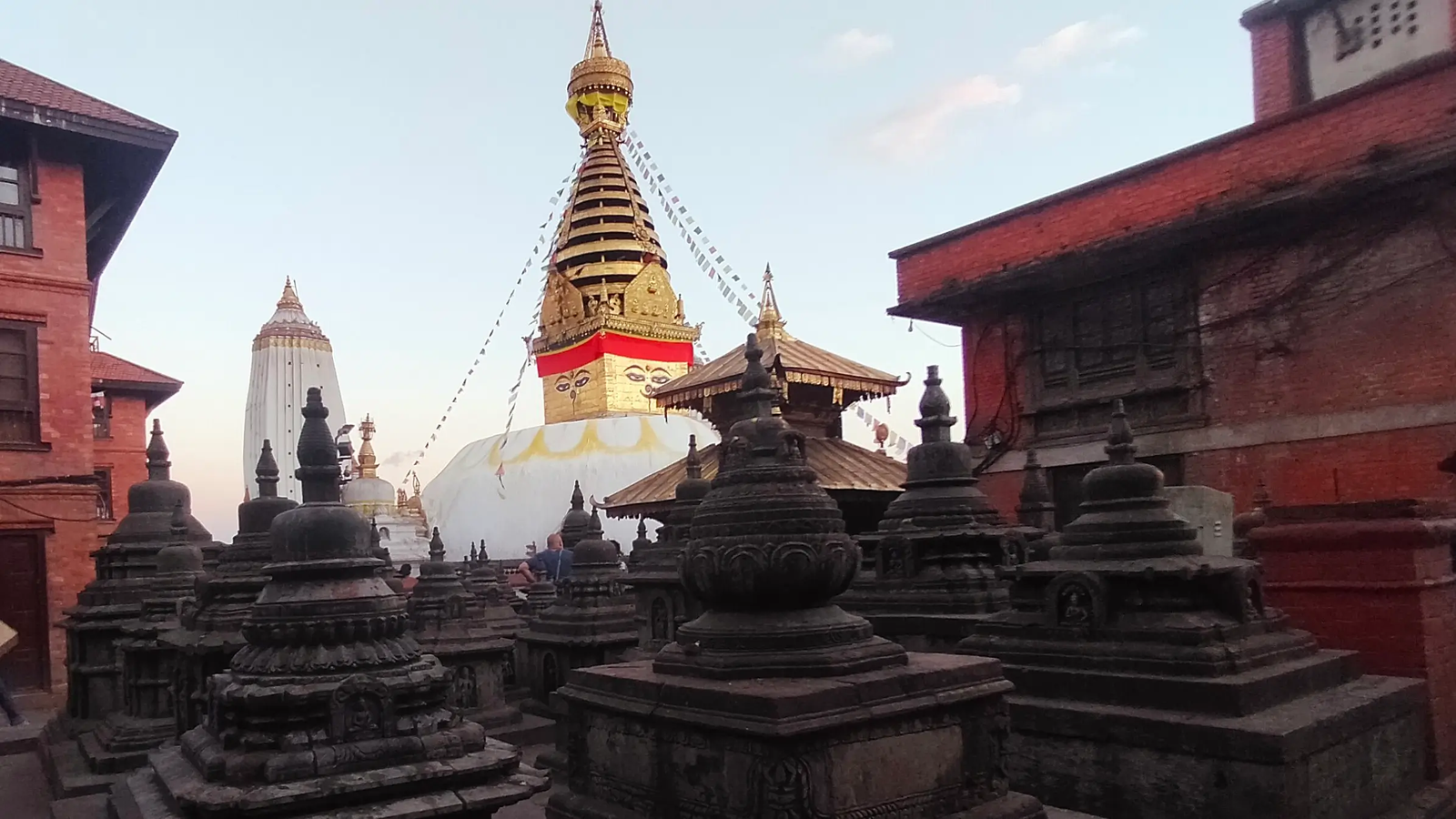 Swayambhunath Hindu and Buddhist harmony at temple complex