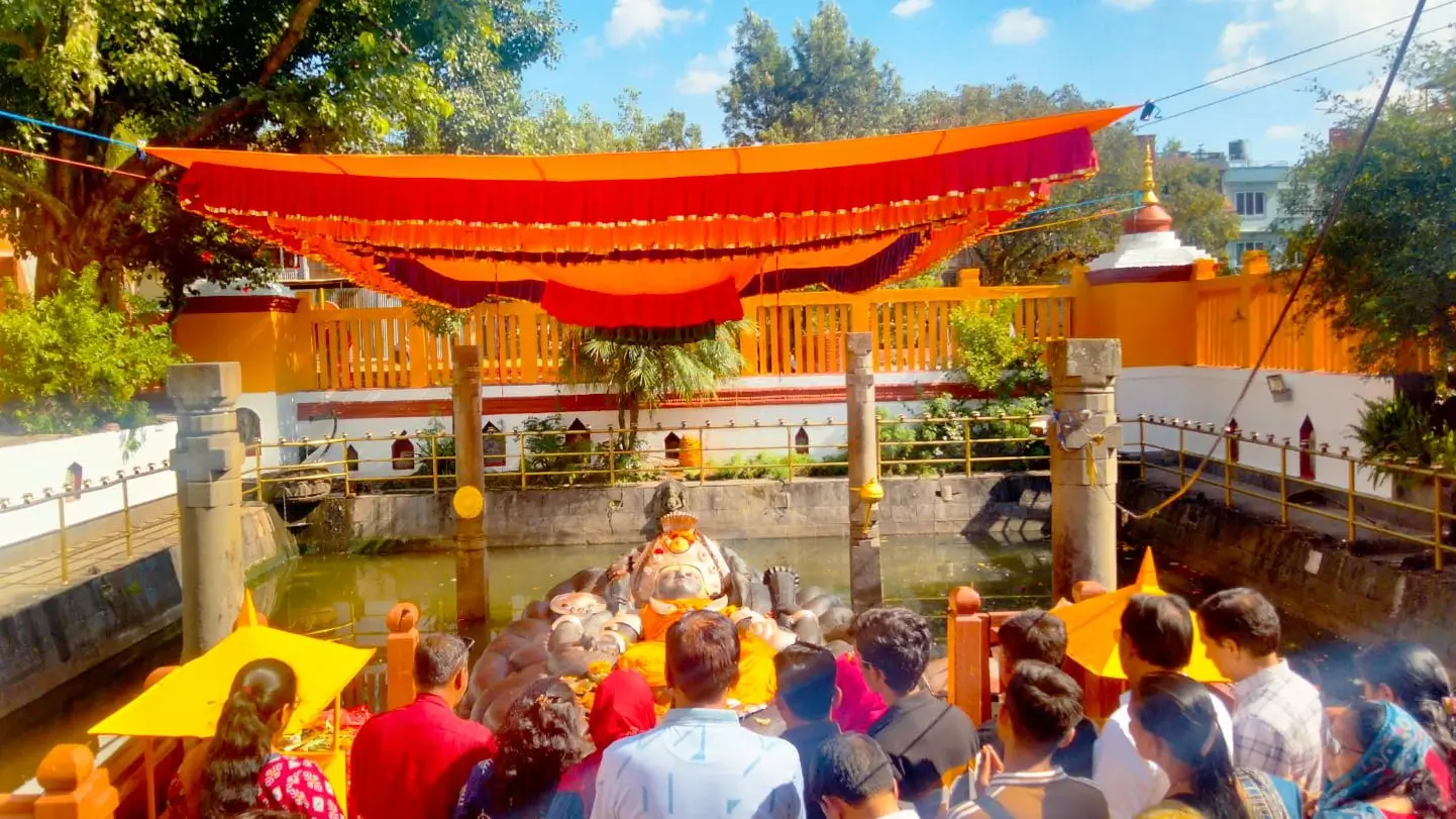 Budhanilakantha Temple Kathmandu – popular spiritual travel destination in Nepal