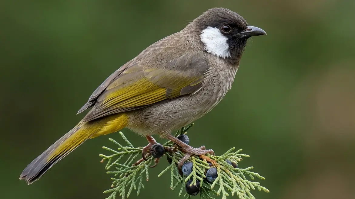 White-throated Laughingthrush (Pterorhinus albogularis)